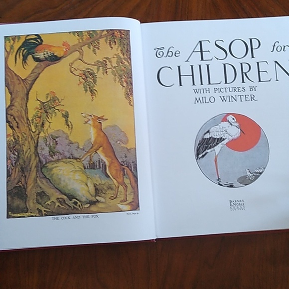 Aesops Fables Children's Picture Book Milo Winter Daycare Preschool Home Library - Picture 3 of 6